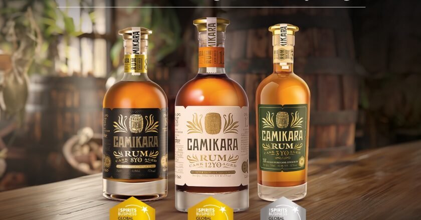 Camikara aced the Agricole aged rum category with two golds and a silver