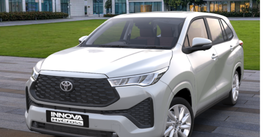 TKM launches the new Innova HyCross the GX (O) petrol variant