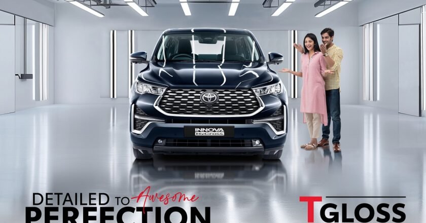 Toyota Kirloskar Motor Unveils “TGLOSS” Car Detailing Solution