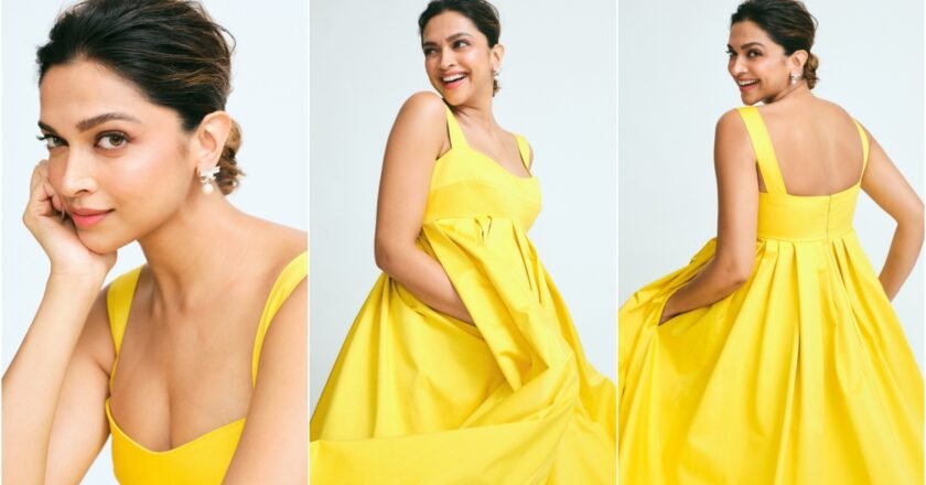 Mommy-To-Be Deepika Padukone Flaunts Baby Bump In Flowy Yellow Dress Amid Trolling