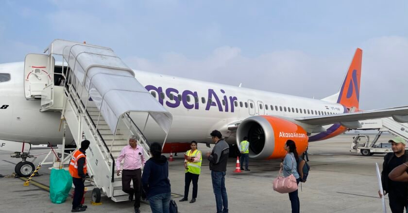 Akasa Air started flight operations between Gorakhpur, Delhi and Bengaluru from May 29