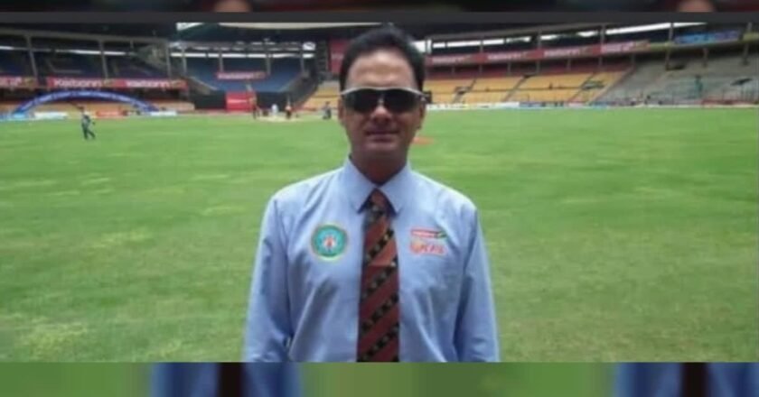 David Johnson, who played Tests for India late, is confused about the incident