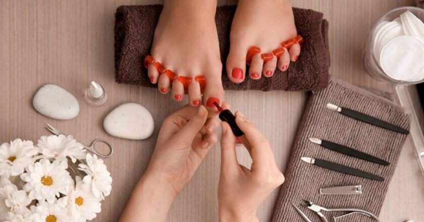 Getting a pedicure, but high blood sugar can be dangerous