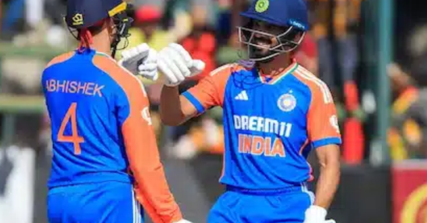 To smash first T20I hundred by an Indian Abhishek Sharma takes fewest innings