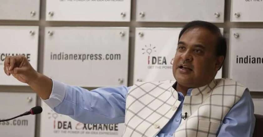 Why did Himanta Biswa Sharma call the recent floods in Guwahati “Flood Jihad”?