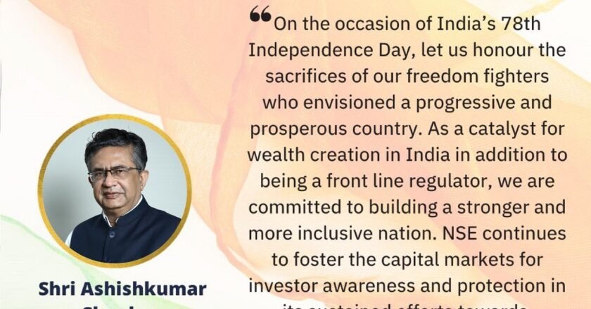 “NSE Commemorates 78 Years of Indian Independence with a Pledge to Nation-Building”