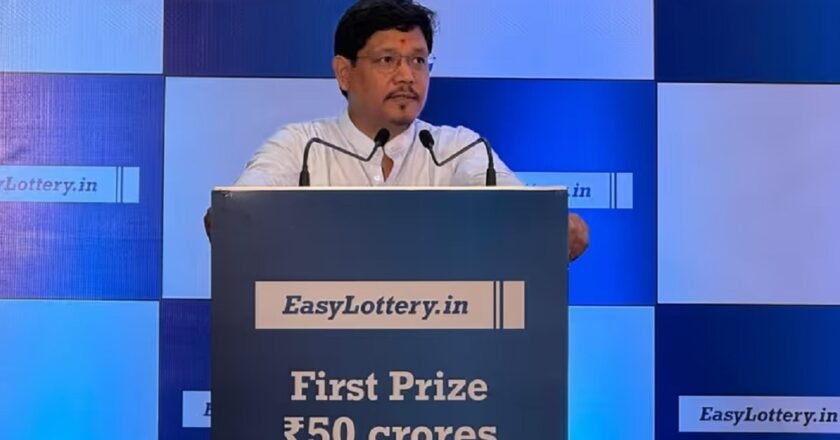 Meghalaya CM launches India’s first fully digital lottery platform, EasyLottery.in