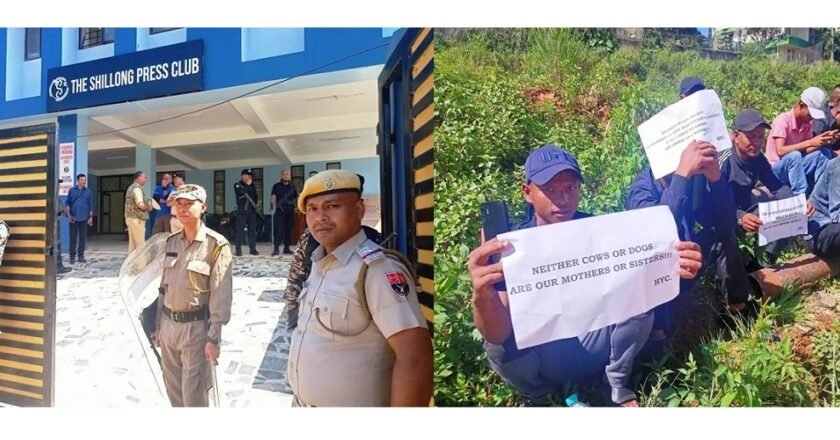 Planned cow protection rally in Shillong faces backlash from local groups
