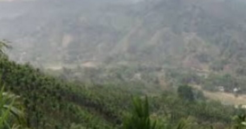 Meghalaya Shillong air quality contrast flares while Byrnihat suffers from pollution