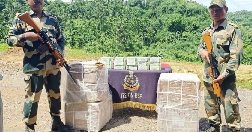 BSF seizes medical supplies worth over Rs 1 crore in East Jaintia Hills