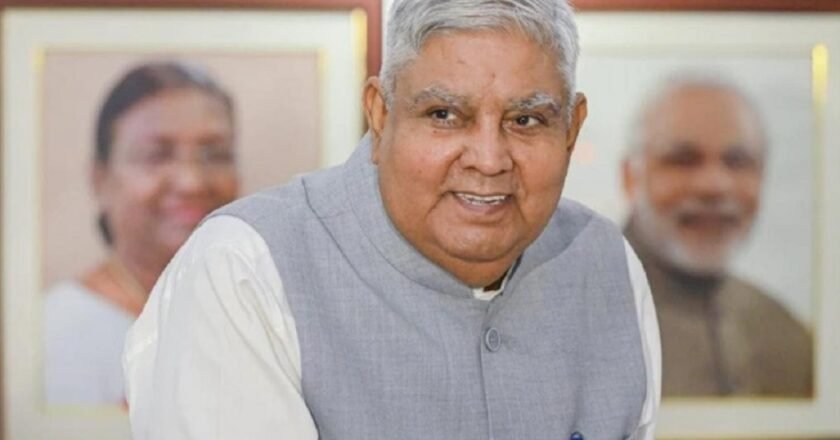 Vice President Dhankhar praises Meghalaya’s development initiatives on maiden visit to Shillong