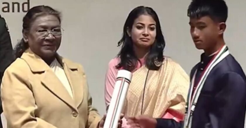 Meghalaya teen awarded Pradhan Mantri Rashtriya Bal Puraskar for bravery