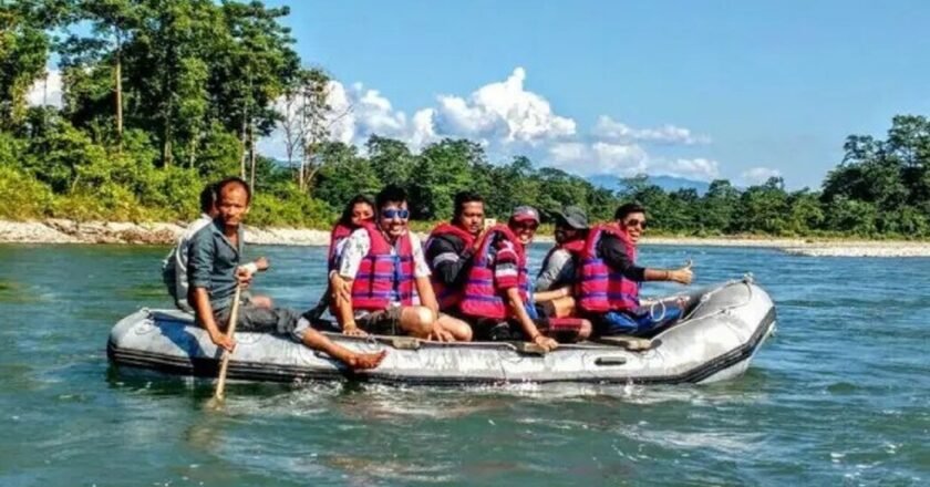 At Manas National Park, a picnic area is opened