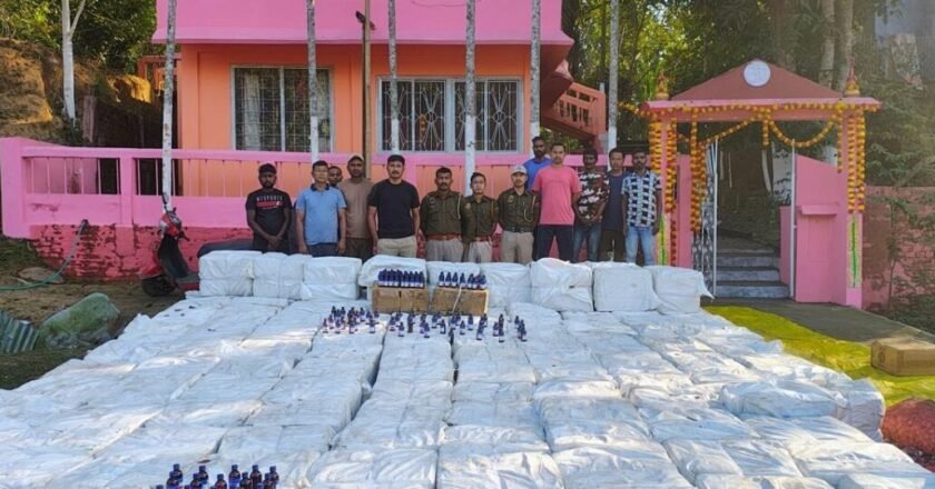 Assam Police seized 44,100 bottles of codeine phosphate cough syrup