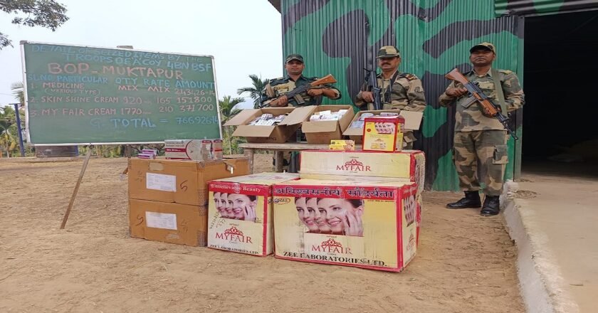 BSF Meghalaya foils smuggling attempt in Indo-Bangladesh border