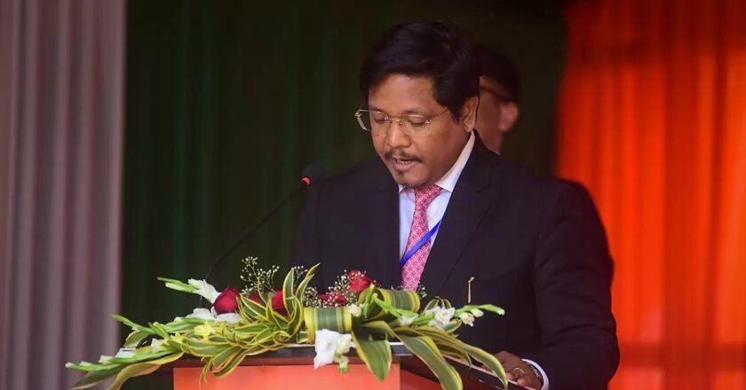 Meghalaya CM announced plans to construct swimming pool and a football stadium at Mawkhanu