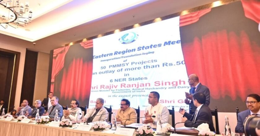 The center launches Rs 50 crore projects under PMMSY and boosts the fisheries sector