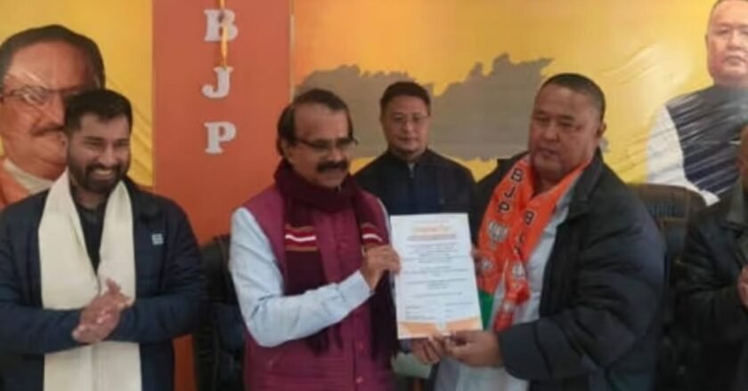 Rikman G Momin re-elected as BJP Meghalaya President for second term