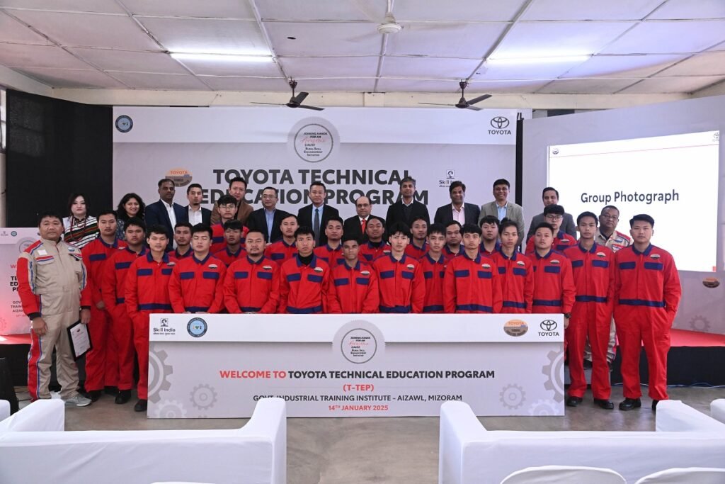 Toyota launches skill development program in Mizoram, enhances employability