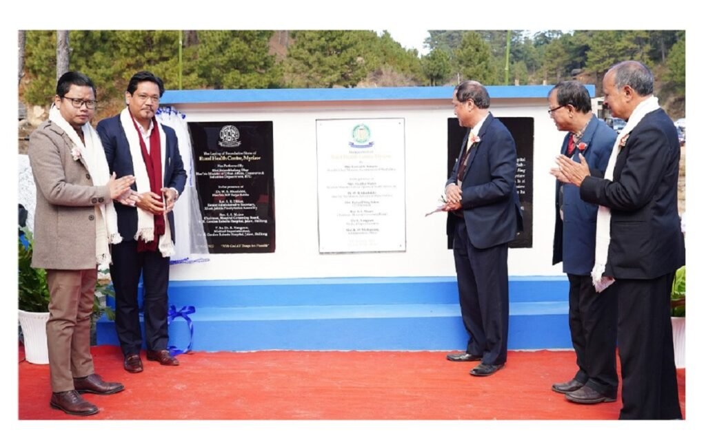 Meghalaya CM inaugurates rural health centre in Myriaw