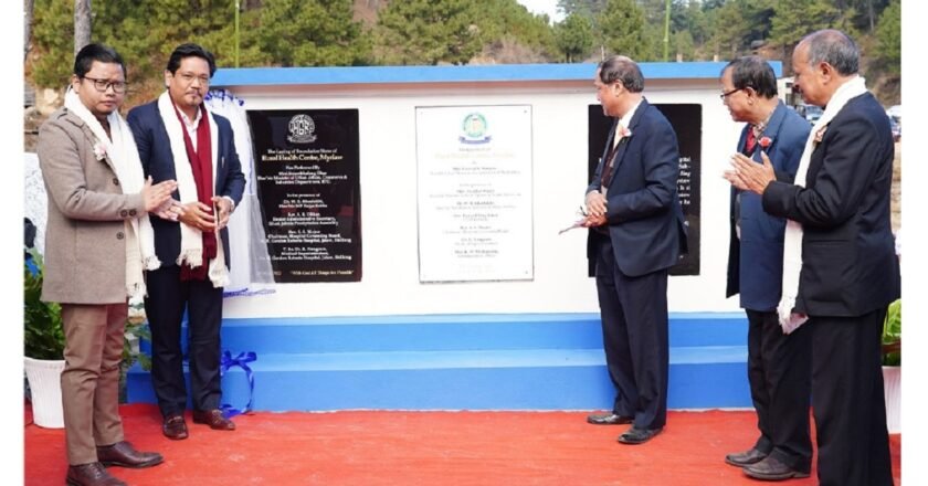 Meghalaya CM inaugurates rural health centre in Myriaw