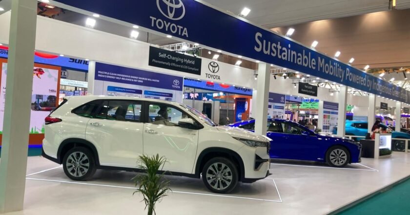 Toyota Kirloskar Motor pushesgreenmobility at India Energy Week 2025