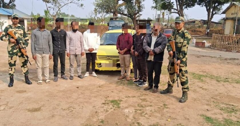 Meghalaya: 14 Bangladeshi nationals arrested from Garo Hills