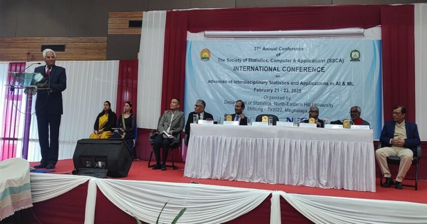 Three-day International Conference on Interdisciplinary Statistics inaugurated in NEHU