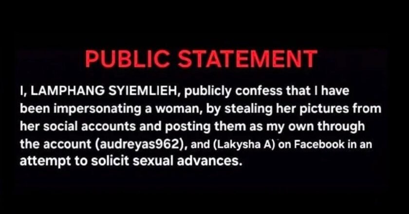 Meghalaya singer admits to identity theft and online deception