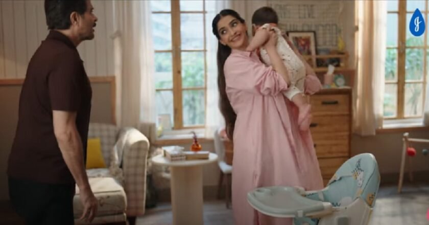 Johnson’s Baby campaign features Anil & Sonam Kapoor