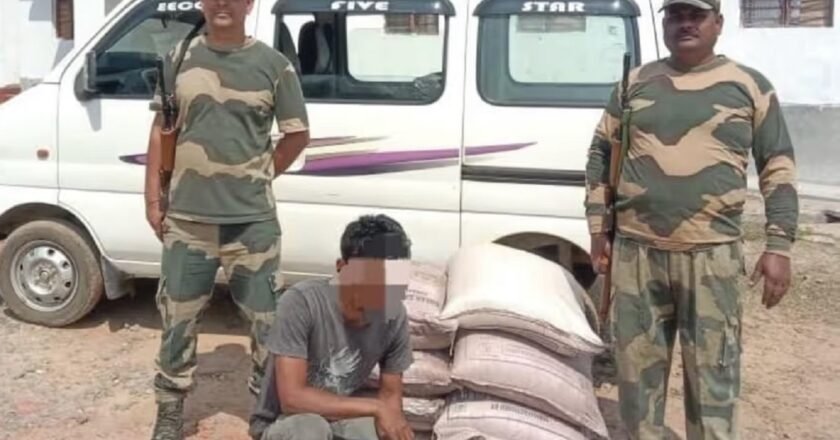 BSF seizes sugar-laden vehicle near Bangladesh border in Meghalaya