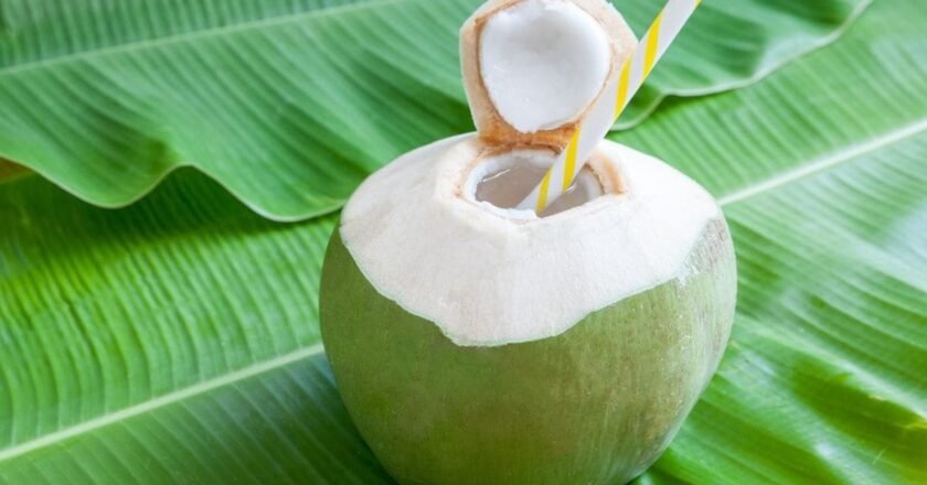 Use refreshing coconut water to bit the summer