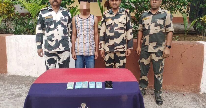 Bangladeshi tout caught by BSF near Dawki border in Meghalaya