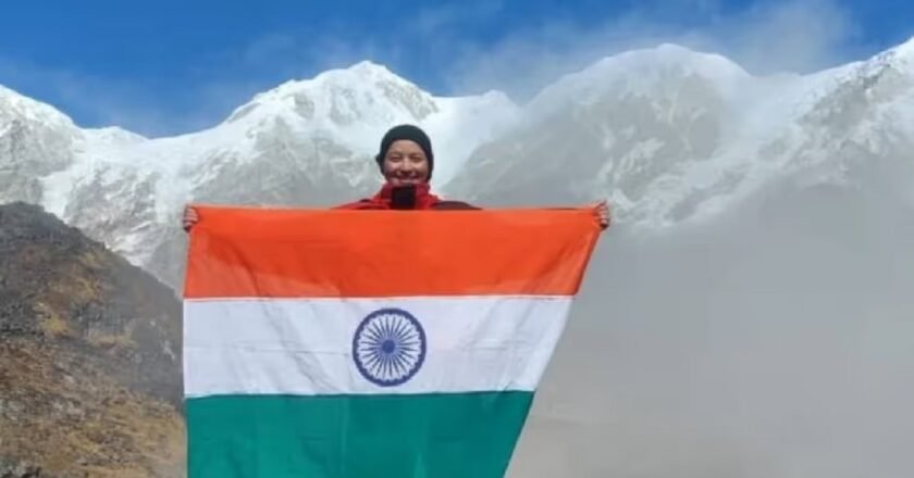 The Rifiness of Meghalaya Warjri is the third state woman to reach the peak of Mount Everest