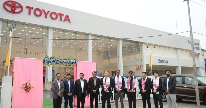 Toyota Kirloskar Motor opens new dealership in Jorhat, bringsquality service closer to consumers