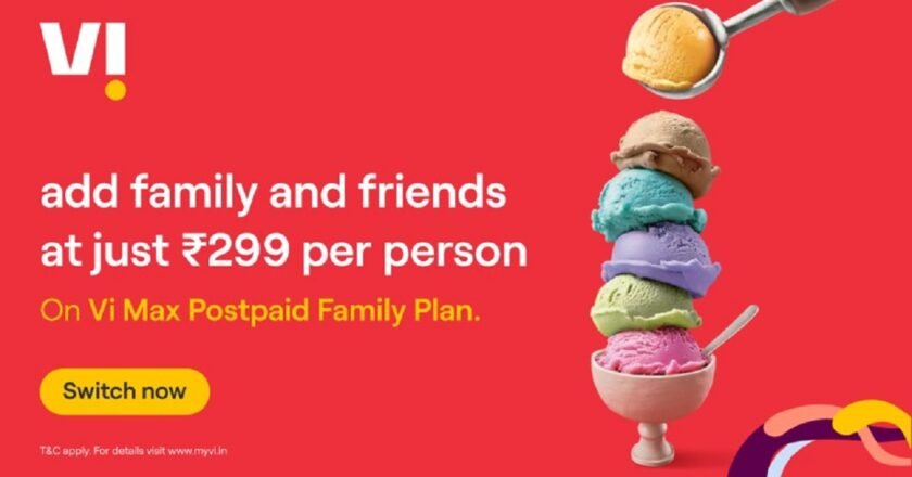 Vi Enhances Family Plan Flexibility with ₹299 Per Member Add-On