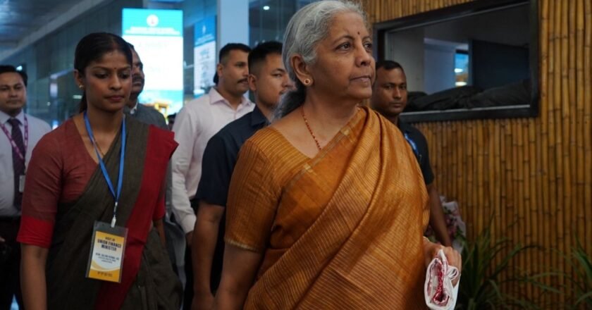 Sitharaman begins 4-day visit to Meghalaya, highlights youth empowerment and urban growth