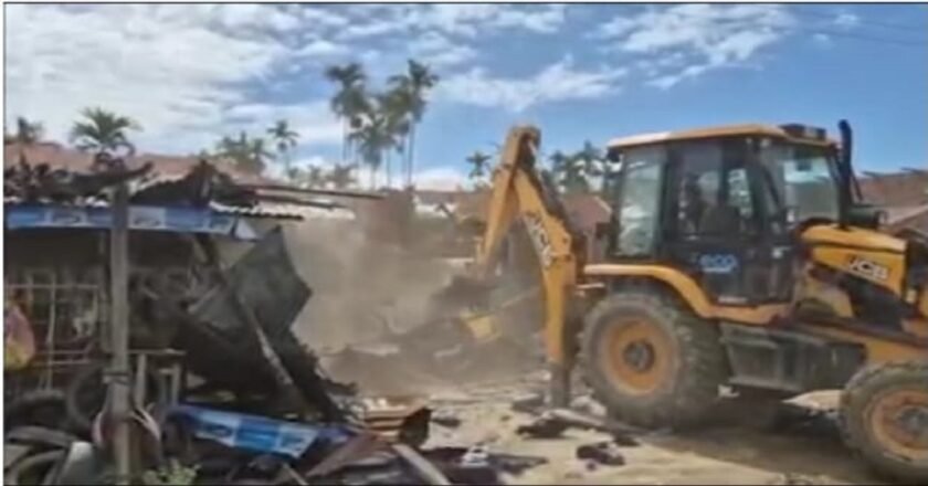 Eviction underway to clear encroachment on 3,600 acres of forest land in Assam’s Golaghat