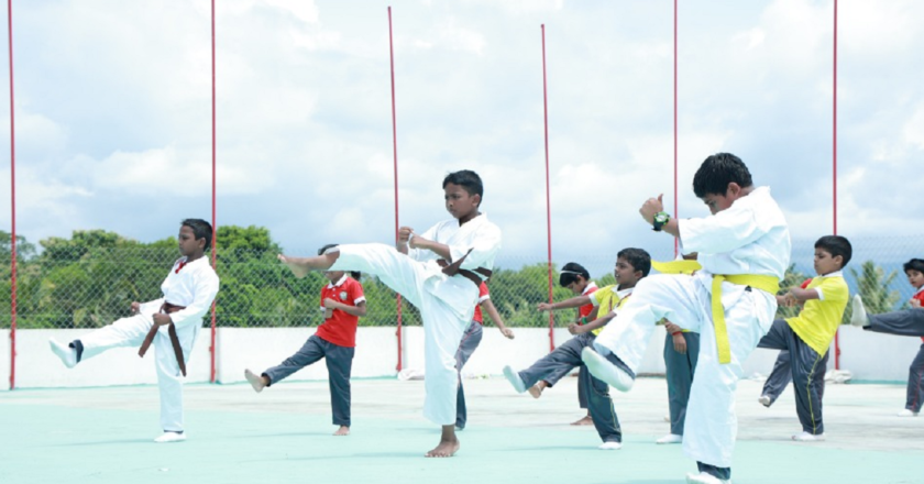 The karate competition in Shillong is attracting over 700 participants