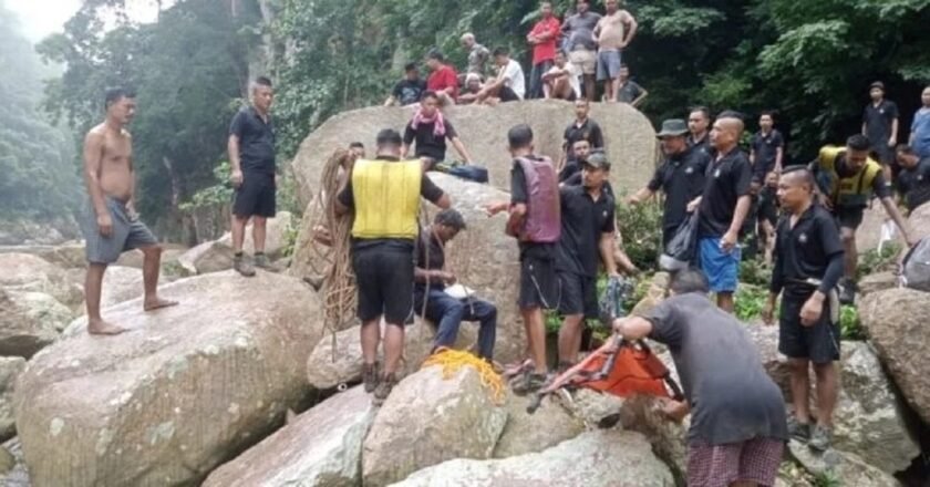 B*dy of missing agriculture officer found near Pelga falls in Meghalaya