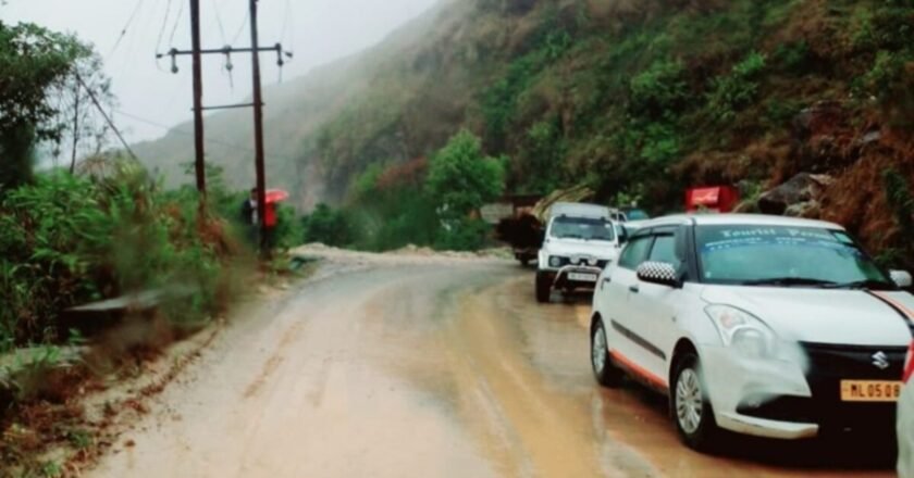 Traffic restrictions issued on Shilong-Dawki stretch amidst landslide risk