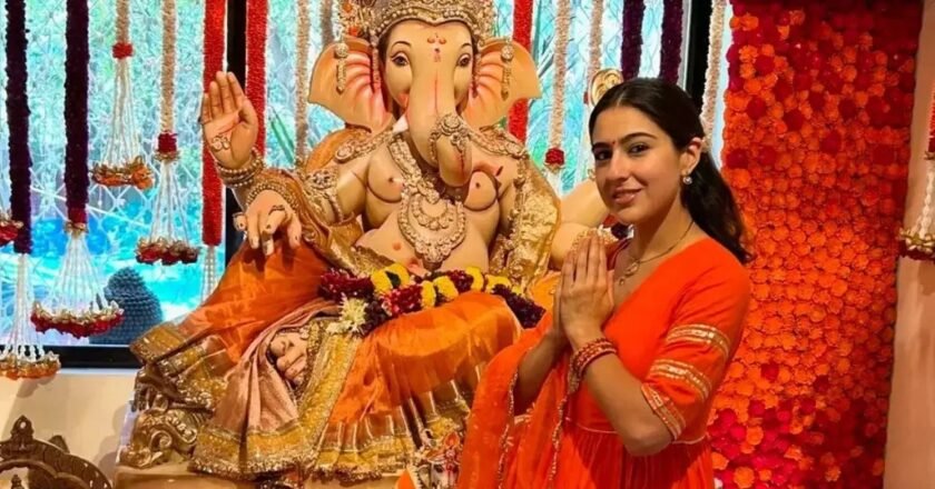 On Ganesh Chaturthi, Sara Ali Khan talks about her connection to Bappa
