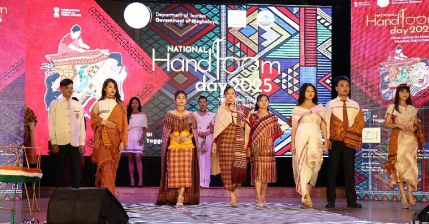 Meghalaya celebrates National Handloom Day with pride as Ryndia and Khasi weaves earn GI tag
