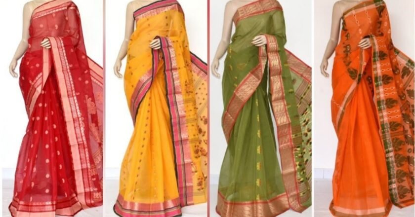 Timeless sarees to celebrate Durga Puja