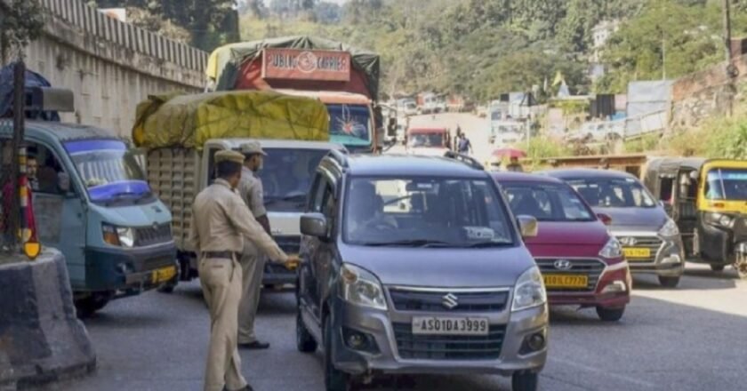 Meghalaya MLA convoy stopped at Jorabat