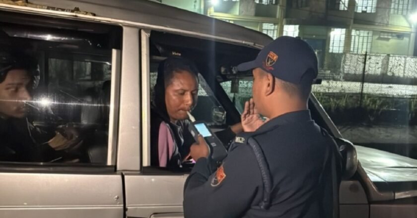 Meghalaya Police collect Rs 8 lakh in fines during overnight traffic crackdown in Ri Bhoi