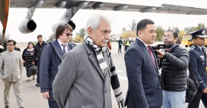 J&K LG reaches Russia to bring back sacred relics of Lord Buddha