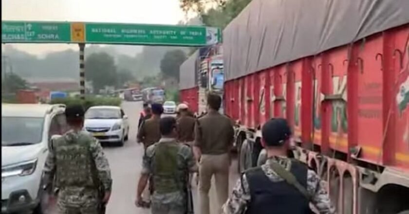Meghalaya: Crackdown on illegal parking along NH-6 in Ri Bhoi dist