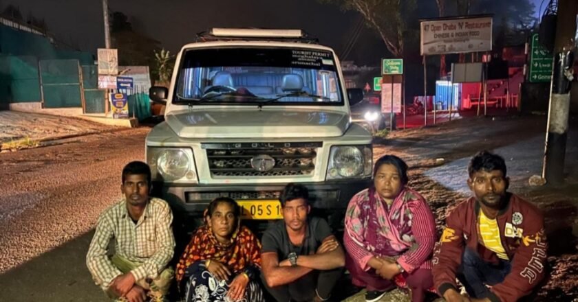 Five suspected Bangladeshi nationals detained in Shillong