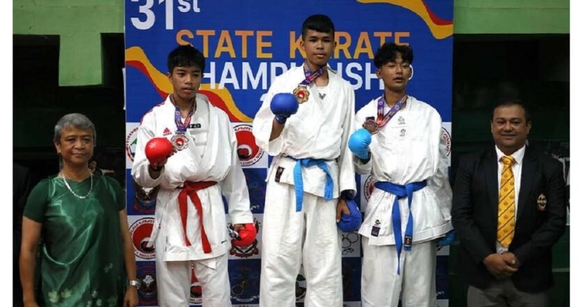 Record participation marks 31st State Karate Championship in Shillong